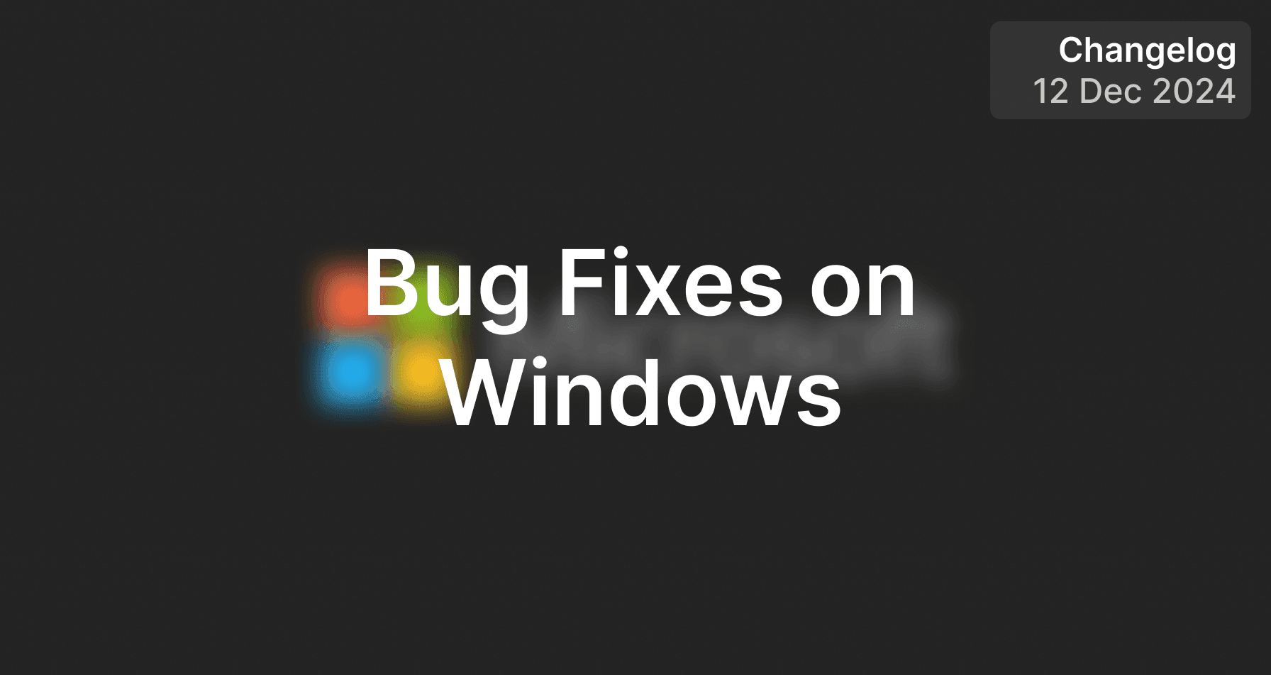 windows-bug-fixes